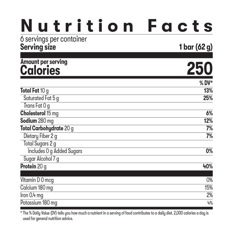 Herbalife24 ACHIEVE Protein Bar: Chocolate Peanut Caramel (Non-California States)