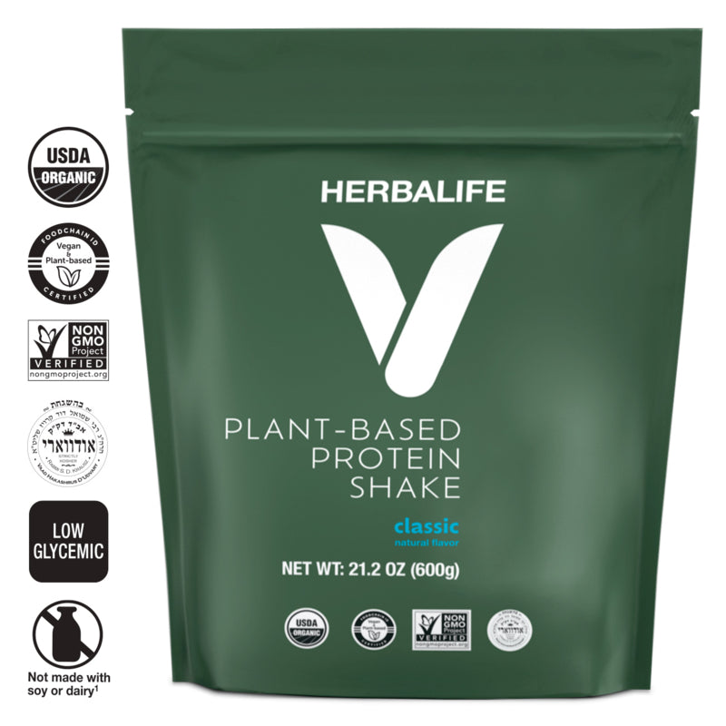 HERBALIFE V Plant-Based Protein Shake: Classic (20 servings) (Non-California States)